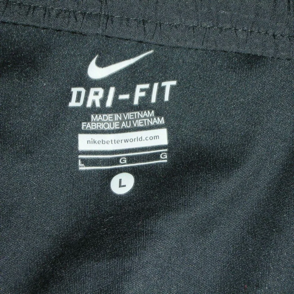 Nike Dri-FIT Running Shorts Bundle of 2 Black Size Large  Lined Athletic Gym